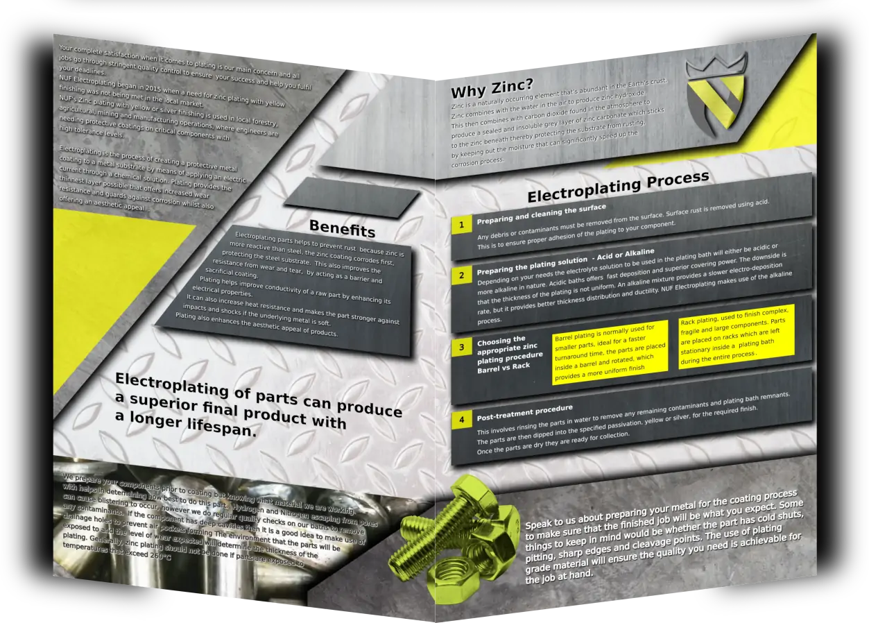 NUF Electroplating Business Profile Side 2